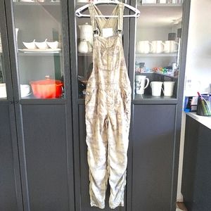 AE Camo Cargo Lightweight Military/Army Overalls w Adjustable Straps & Pockets